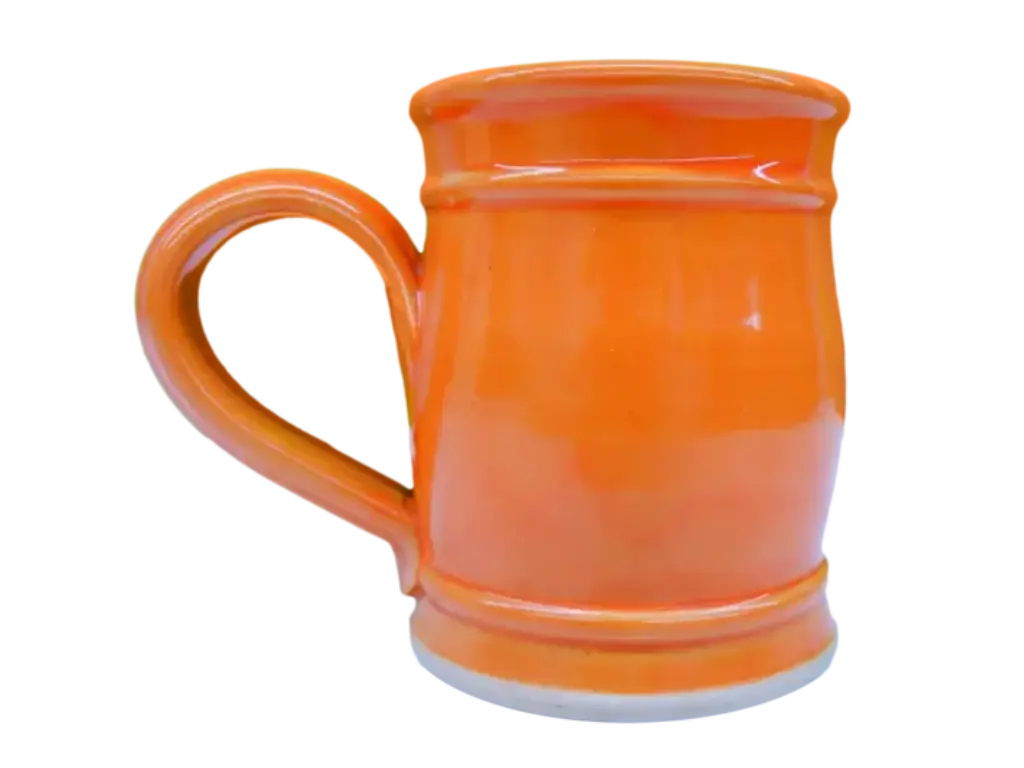 orange mug back